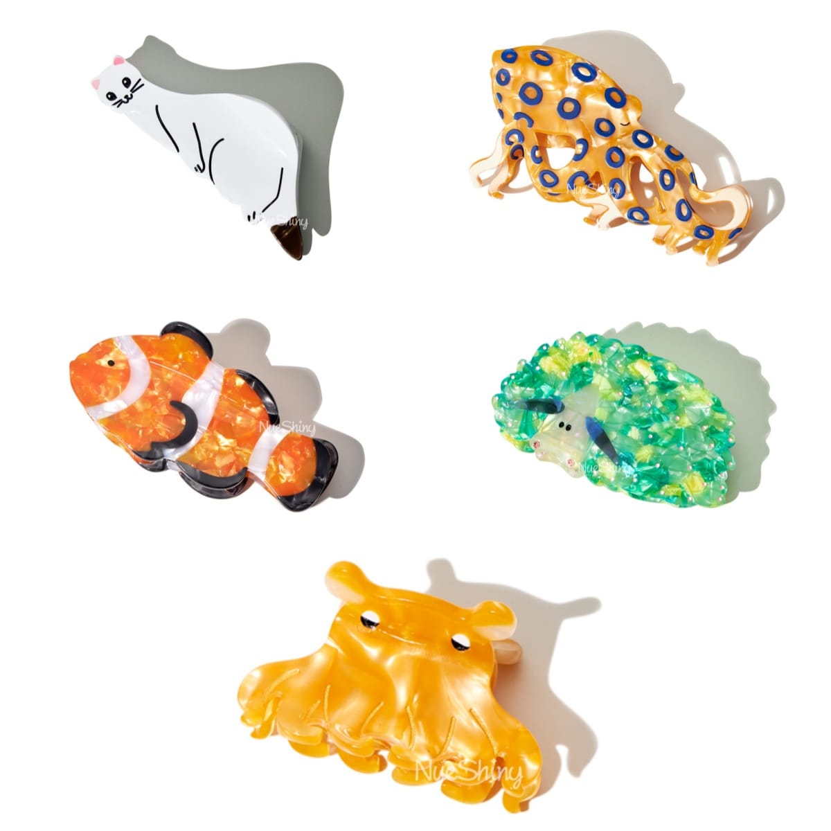 Boundless Tidewhisper Collection Hair Claw Clip Set
