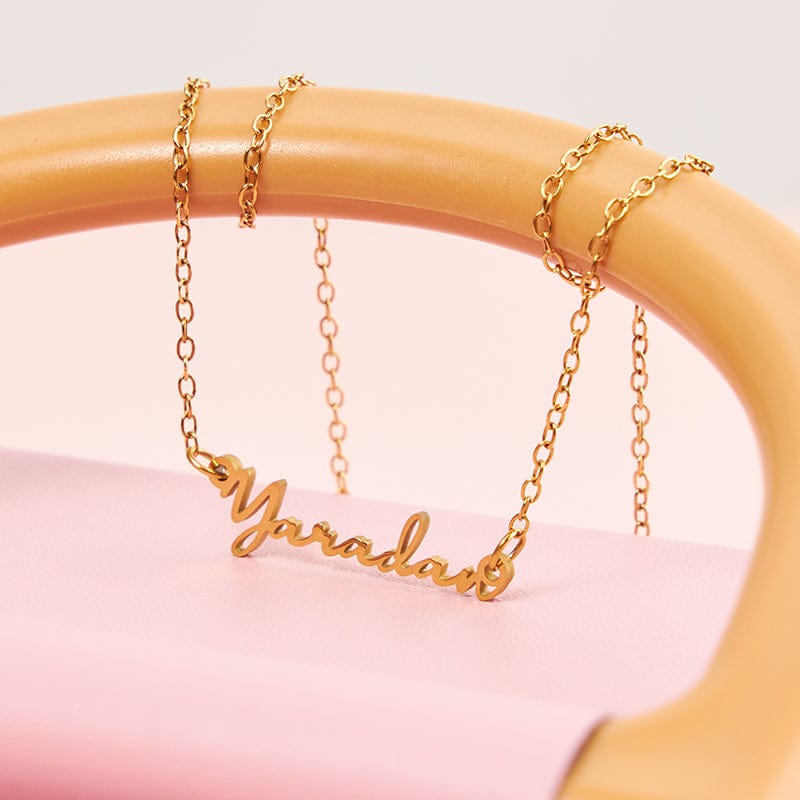 Custom Gold Name Necklace丨NueShiny