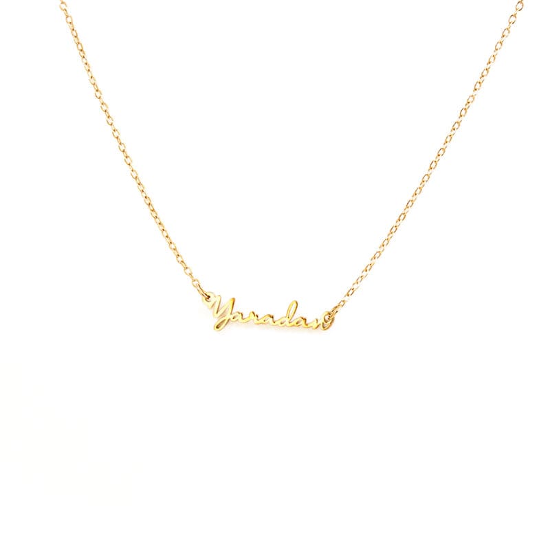 Custom Gold Name Necklace丨NueShiny