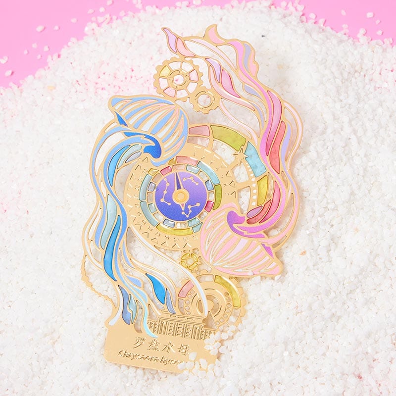 LIMITED EDITION Luminous Jellyfish Dual-Use Bookmark & Magnet | NueShiny&Natural History Museum of China