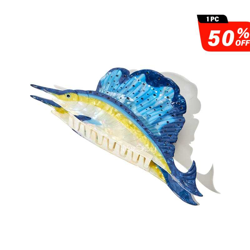 Jumbo Sailfish Hair Claw Clips丨NueShiny