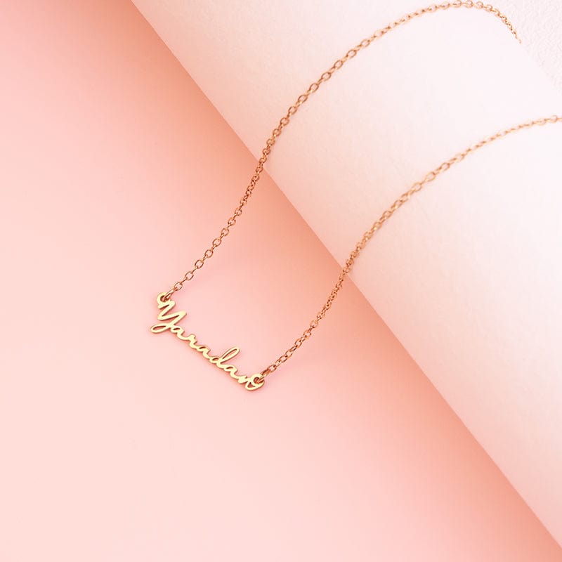 Custom Gold Name Necklace丨NueShiny
