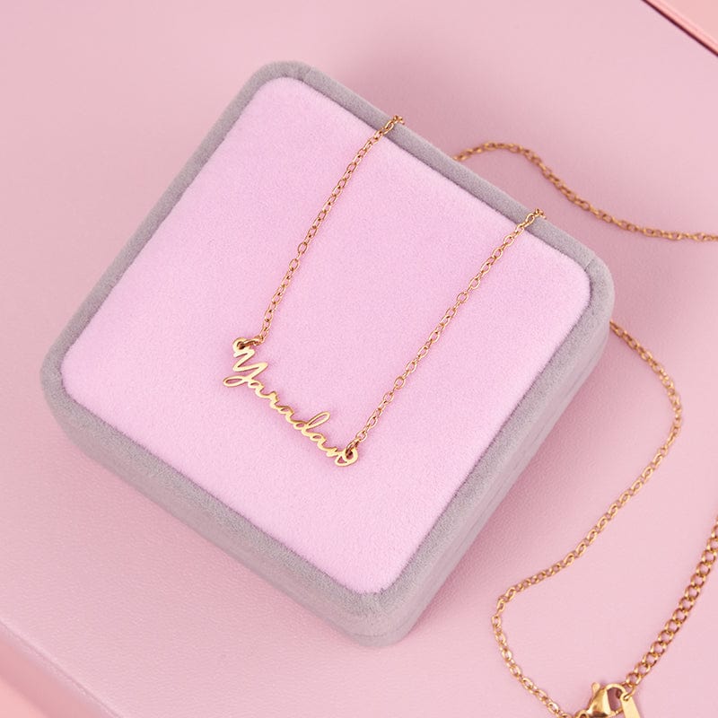 Custom Gold Name Necklace丨NueShiny