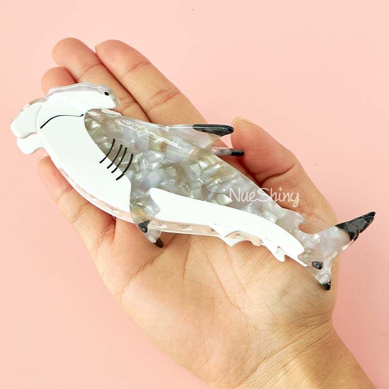 Jumbo Hammerhead Shark Hair Claw Clips丨NueShiny