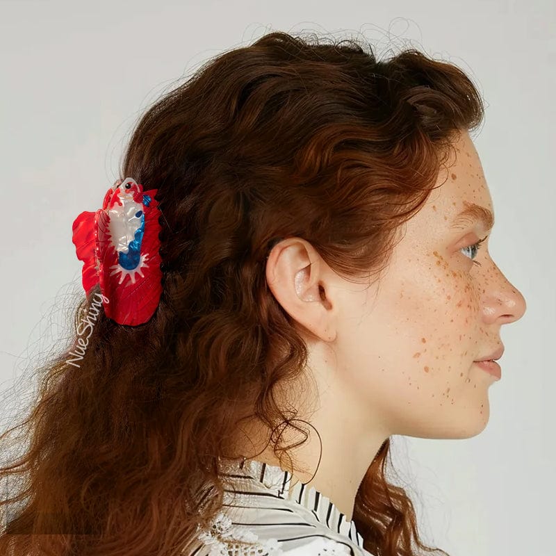 Large Betta Fish Hair Claw Clips丨NueShiny