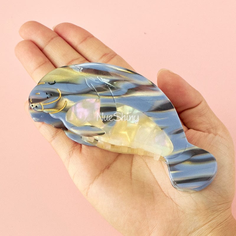 Jumbo Manatee Hair Claw Clips丨NueShiny
