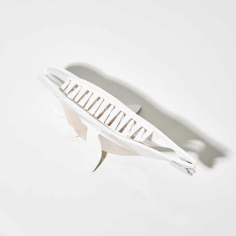 Jumbo Beluga Whale Hair Claw Clips丨NueShiny