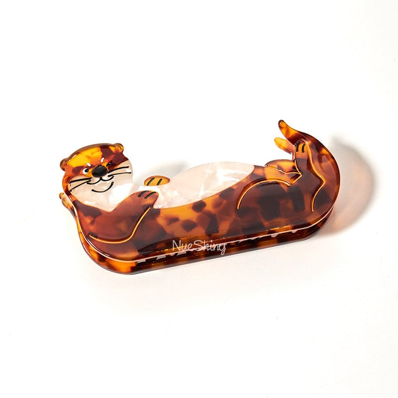 Medium Sea Otter Hair Claw Clips丨NueShiny