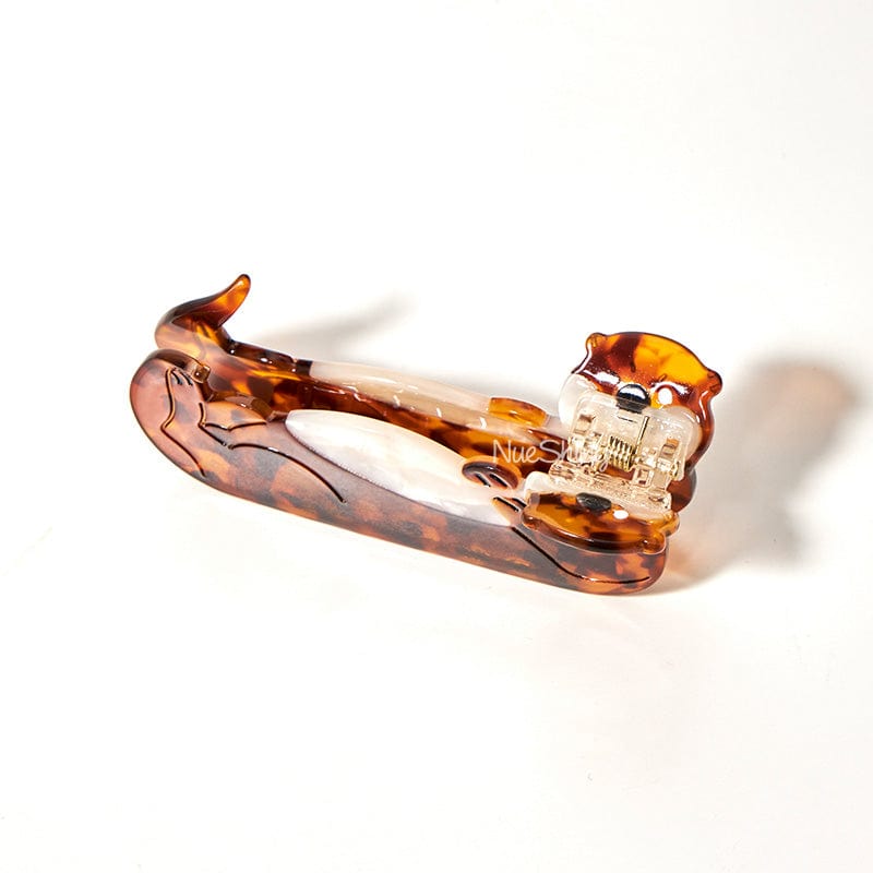 Medium Sea Otter Hair Claw Clips丨NueShiny