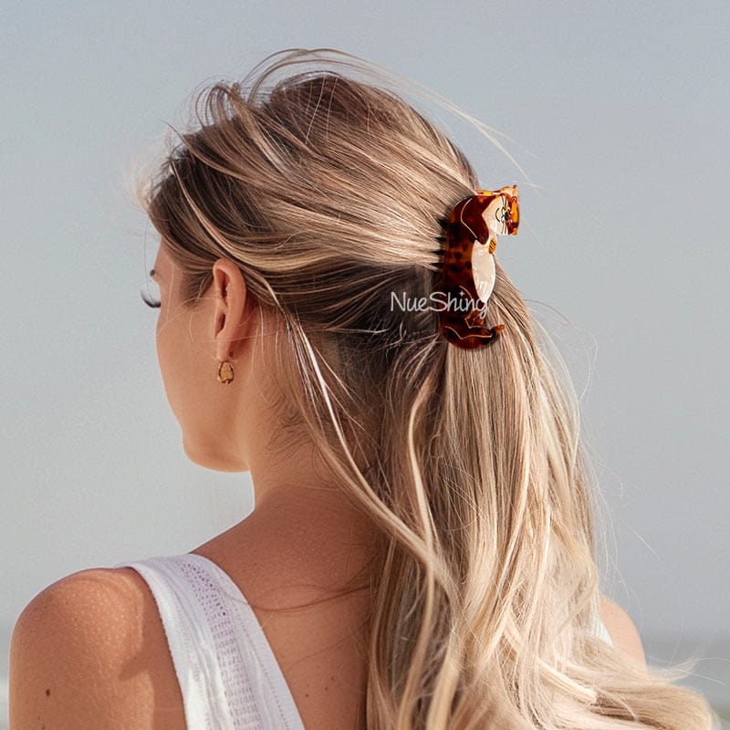 Medium Sea Otter Hair Claw Clips丨NueShiny