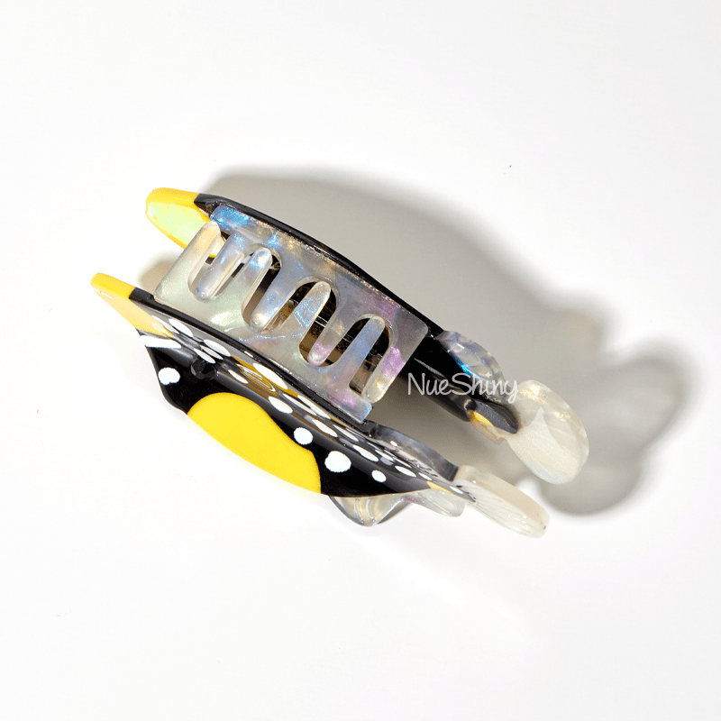 Medium Clown Triggerfish Hair Claw Clips | NueShiny