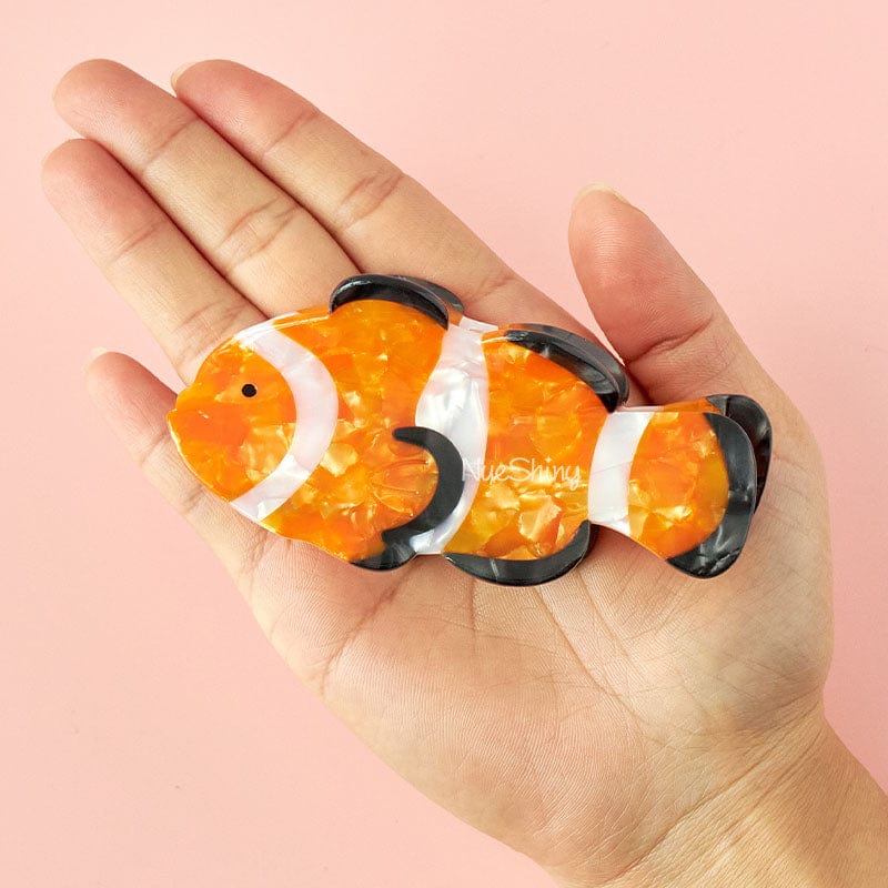 Medium Clownfish Hair Claw Clips | NueShiny