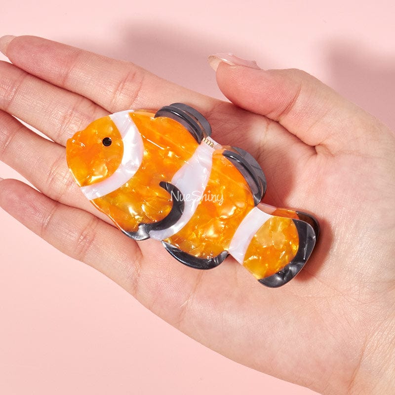 Medium Clownfish Hair Claw Clips | NueShiny