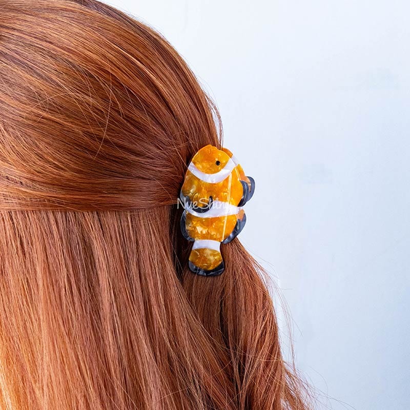 Medium Clownfish Hair Claw Clips | NueShiny