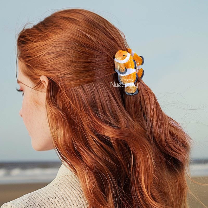 Medium Clownfish Hair Claw Clips | NueShiny
