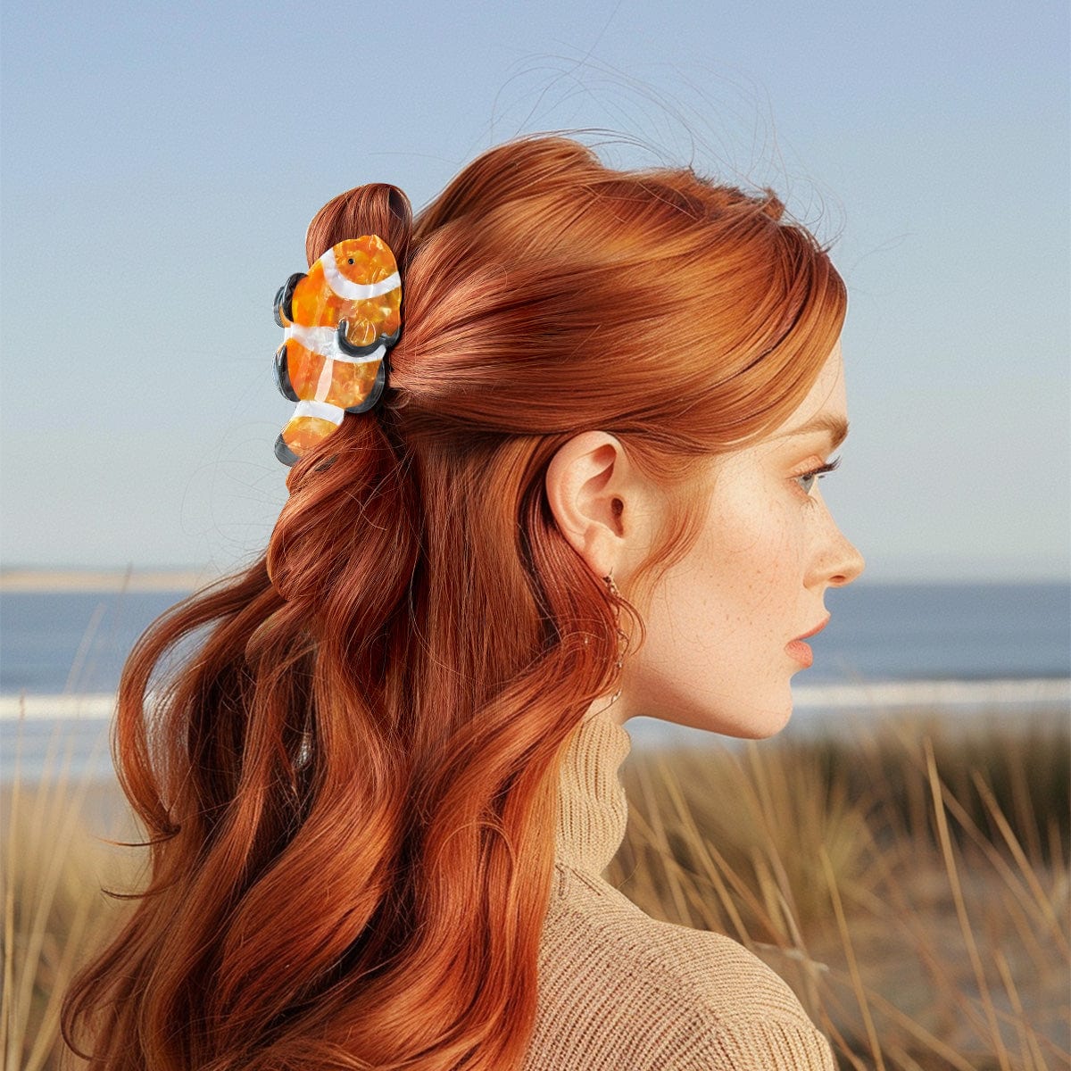 Medium Clownfish Hair Claw Clips | NueShiny
