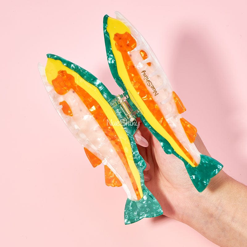 Jumbo Trout Hair Claw Clips| Nueshiny