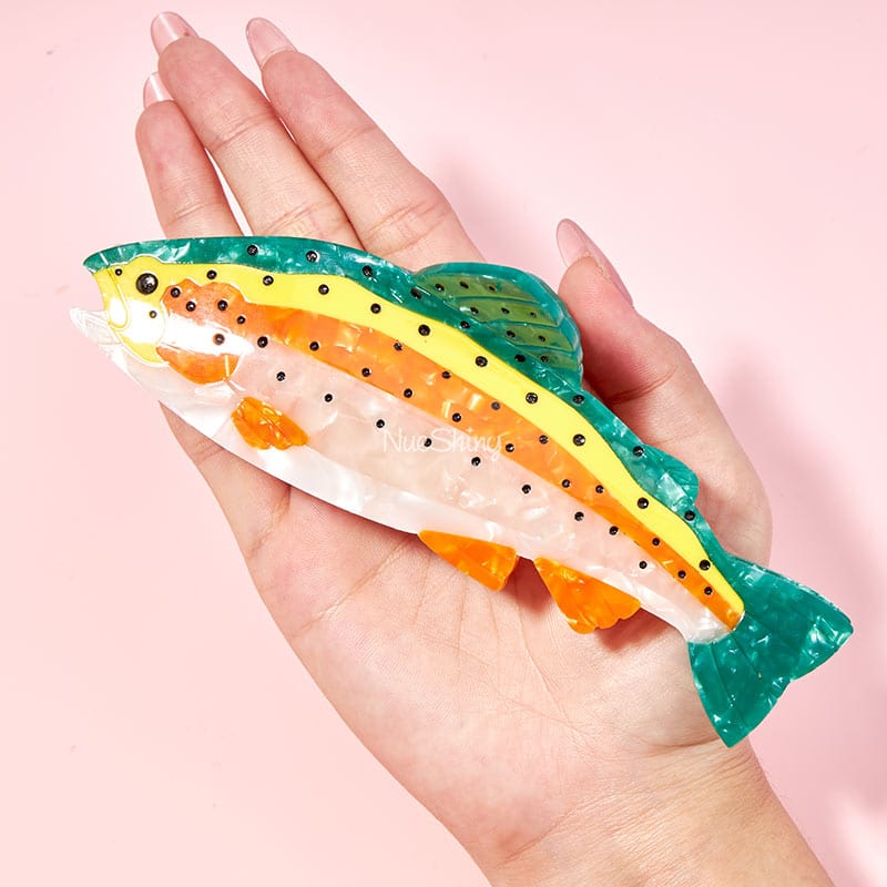 Jumbo Trout Hair Claw Clips| Nueshiny