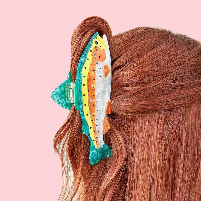 Jumbo Trout Hair Claw Clips| Nueshiny