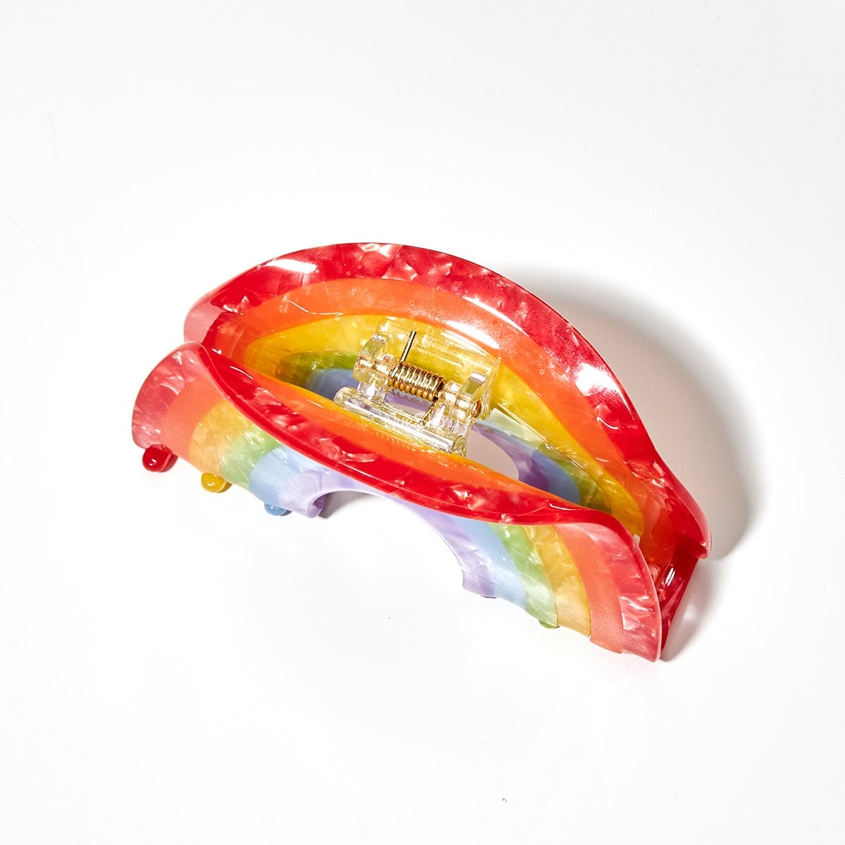 Medium Rainbow Hair Claw Clips | Nueshiny