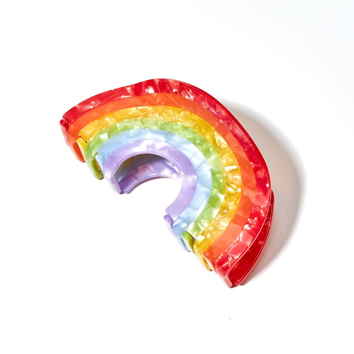 Medium Rainbow Hair Claw Clips | Nueshiny