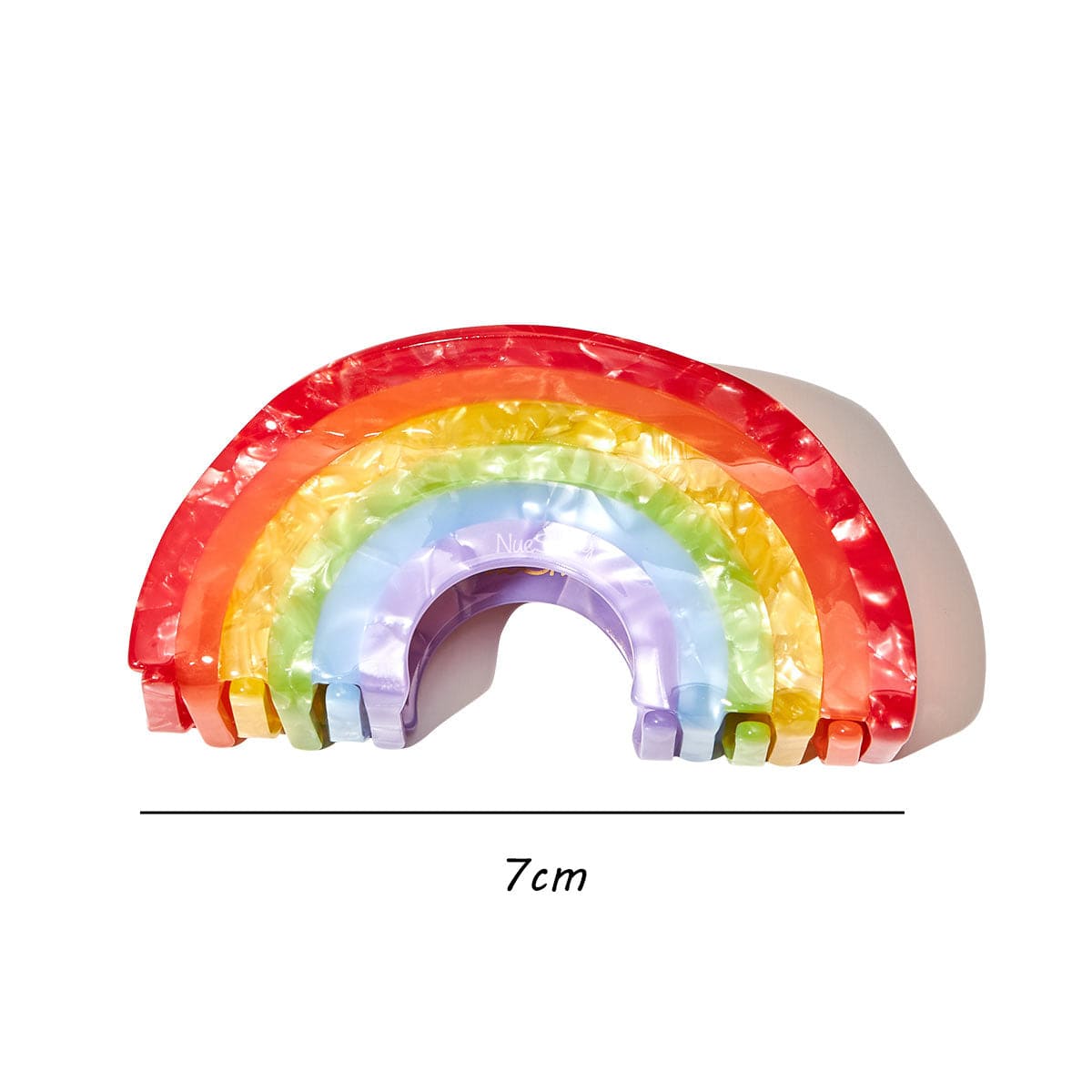 Medium Rainbow Hair Claw Clips | Nueshiny
