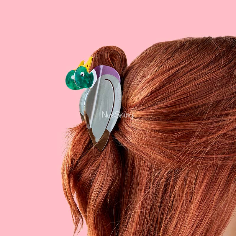 Large Mallards Hair Claw Clips | Nueshiny
