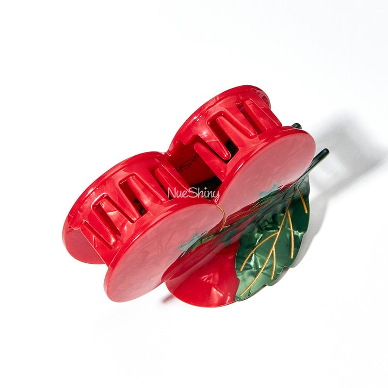 Large Cherry Tomatoes Hair Claw Clips | NueShiny