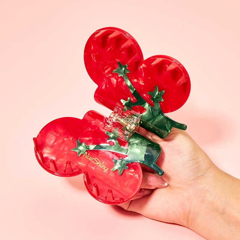 Large Cherry Tomatoes Hair Claw Clips | NueShiny