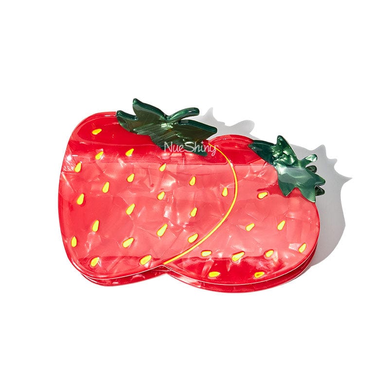 Large Strawberry Hair Claw Clips | NueShiny