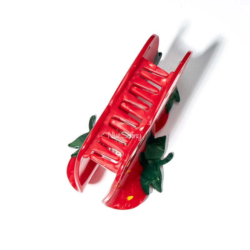Large Strawberry Hair Claw Clips | NueShiny