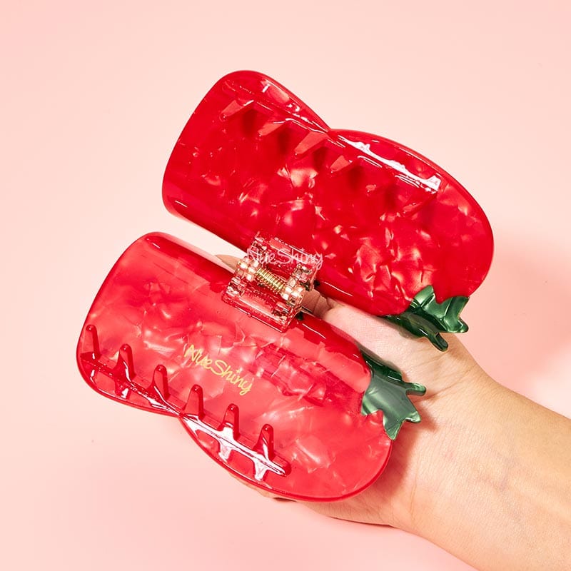 Large Strawberry Hair Claw Clips | NueShiny