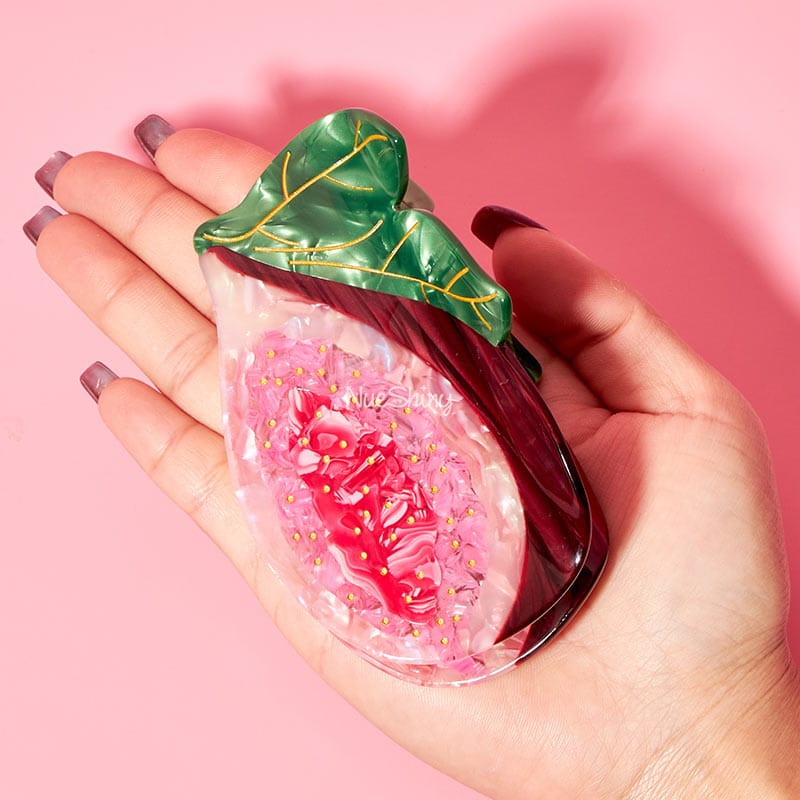 Large  Figs Hair Claw Clips| NueShiny