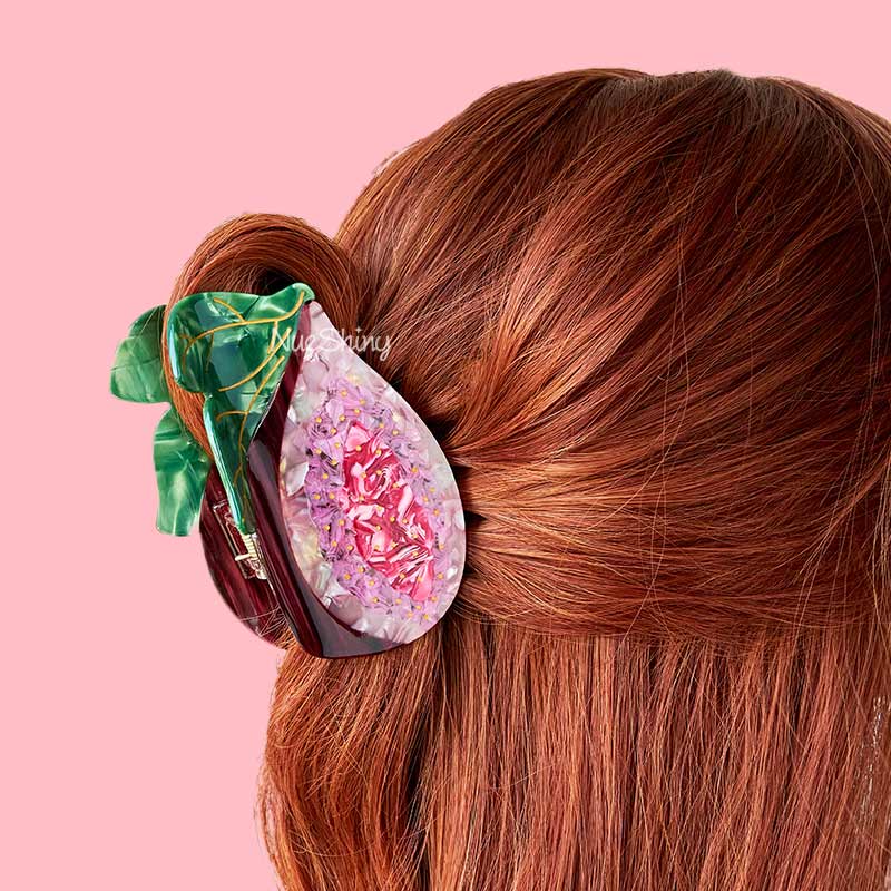 Large  Figs Hair Claw Clips| NueShiny