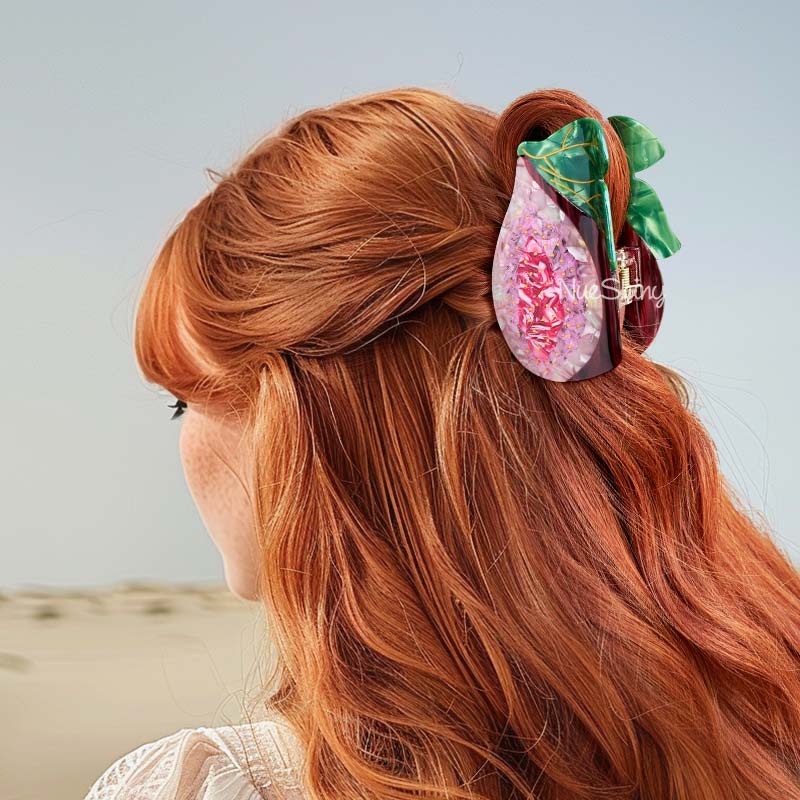 Large  Figs Hair Claw Clips| NueShiny