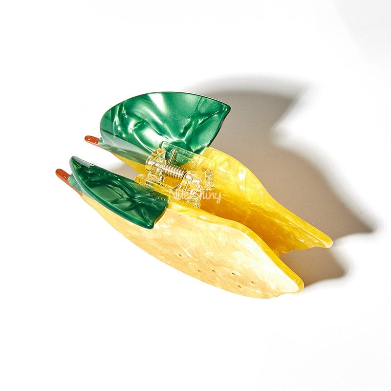 Large Lemon Hair Claw Clips | NueShiny