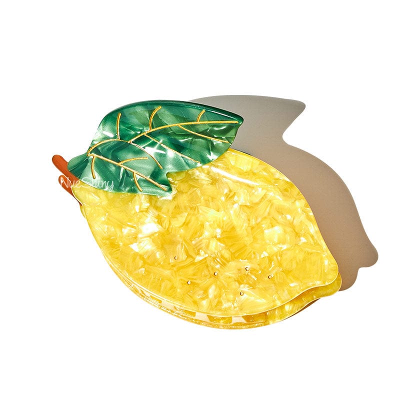 Large Lemon Hair Claw Clips | NueShiny