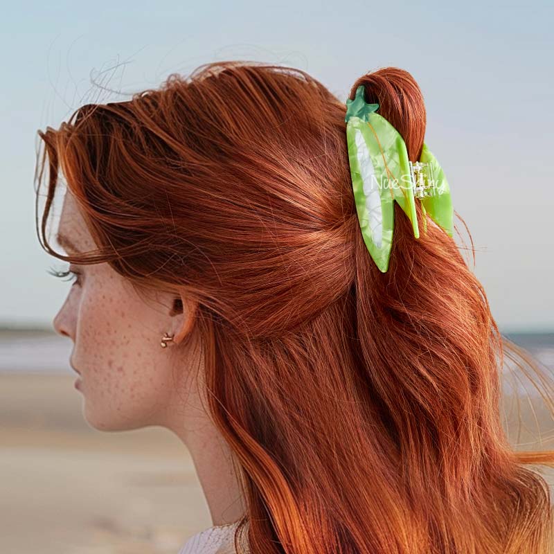 Medium Large Peas Hair Claw Clips | NueShiny