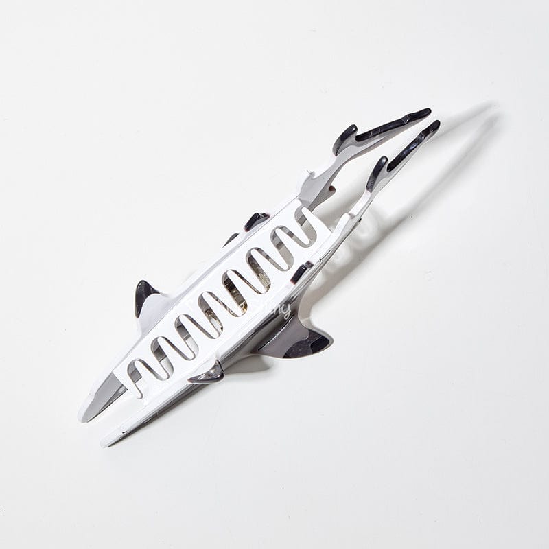 Jumbo Blacktip Reef Shark Hair Claw Clips | NueShiny