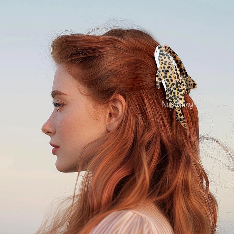 Jumbo Zebra Shark Hair Claw Clips | NueShiny