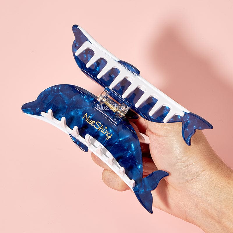 Jumbo Dolphin Hair Claw Clips | NueShiny