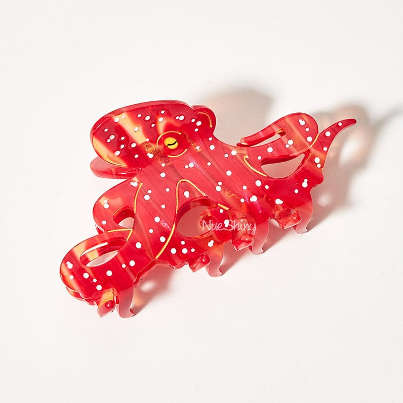 Large Starry Night Octopus Hair Claw Clips丨NueShiny