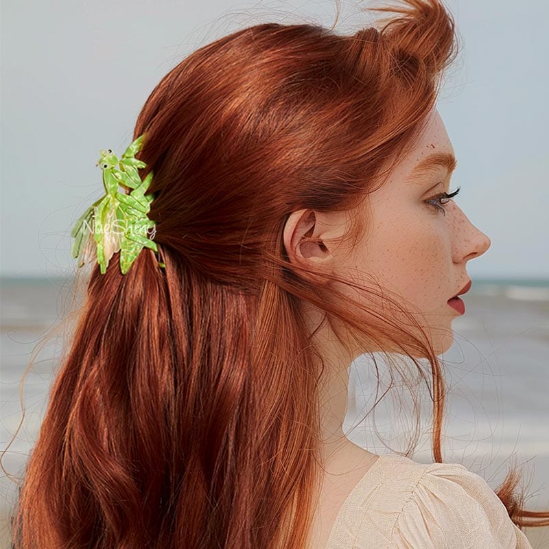 Medium Green Mantis Hair Claw Clips| NueShiny&BBG