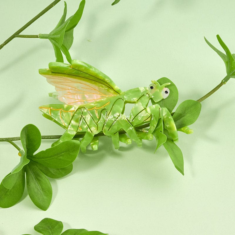 Medium Green Mantis Hair Claw Clips| NueShiny&BBG