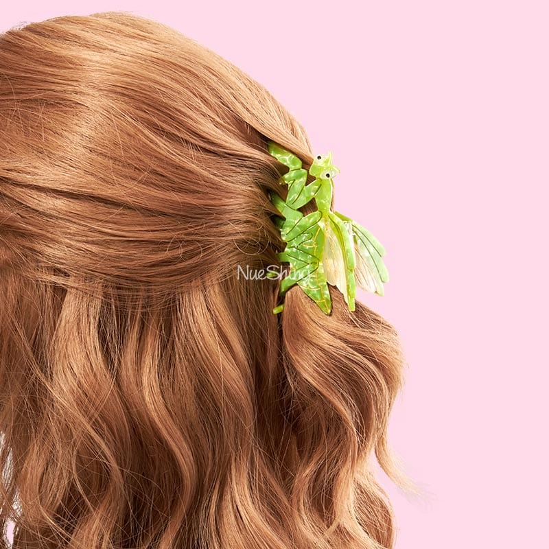 Medium Green Mantis Hair Claw Clips| NueShiny&BBG
