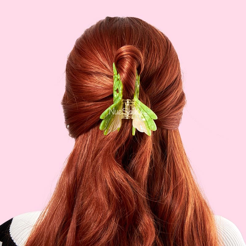 Medium Green Mantis Hair Claw Clips| NueShiny&BBG