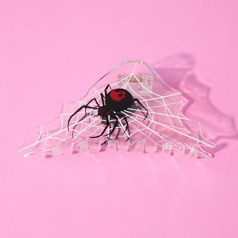 Jumbo Black Spider Hair Claw Clips | NueShiny
