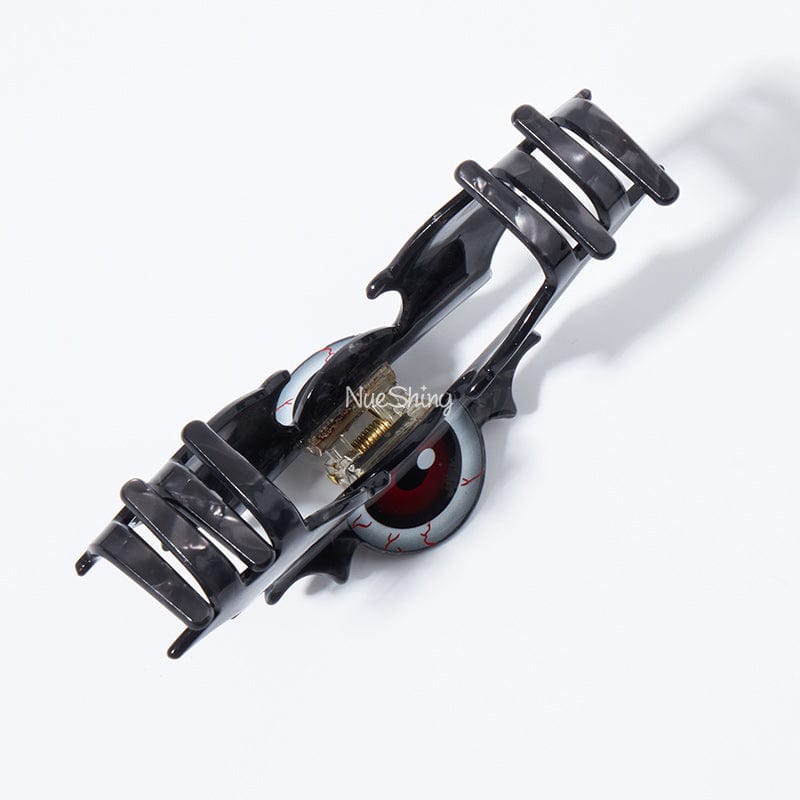 Jumbo Evil Eye Flying Bat Hair Claw Clips | NueShiny