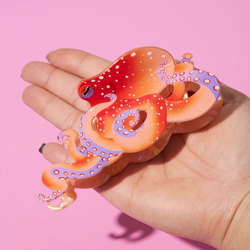 Sold Out Jumbo Octopus Hair Claw Clips | NueShiny