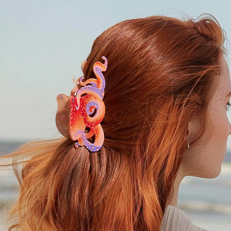 Sold Out Jumbo Octopus Hair Claw Clips | NueShiny